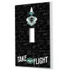 Lighting^New York Jets 2024 Illustrated Limited Edition Single Toggle Light Switch Plate
