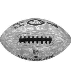 Footballs^New York Jets 2024 Salute To Service Wilson Pro Football
