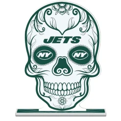 Toys & Games|Toys & Outdoor Games^New York Jets 10" Sugar Skull Standee