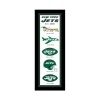 Wall Art|Wall Art^New York Jets 8" X 26" Established Date And Heritage Framed Wall Art