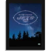 Picture Frames & Albums^New York Jets 12" X 16" In The Stars Framed Art Print