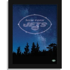 Picture Frames & Albums^New York Jets 12" X 16" In The Stars Framed Art Print