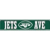 Wall Art|Wall Art^New York Jets 4" X 18" Team Boulevard Metal Sign