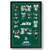 Wall Art|Wall Art^New York Jets 14" X 20" Uniform Heritage Framed Art Print