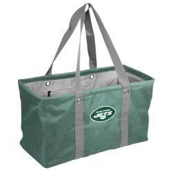 School Supplies|Travel^New York Jets Crosshatch Picnic Caddy Tote Bag
