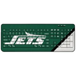 Office Accessories^New York Jets Diagonal Stripe Wireless Keyboard