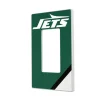 Lighting^New York Jets Diagonal Stripe Single Rocker Light Switch Plate