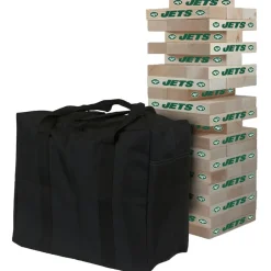Toys & Games|Toys & Outdoor Games^New York Jets Giant Wooden Tumble Tower Game
