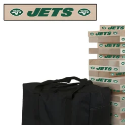 Toys & Games|Toys & Outdoor Games^New York Jets Giant Wooden Tumble Tower Game