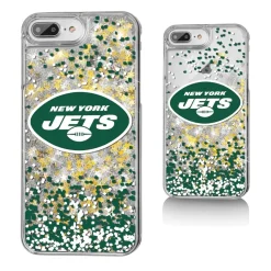 Phone Cases|Electronics^New York Jets IPhone Glitter Case With Confetti Design