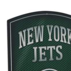 Wall Art|Wall Art^New York Jets Layered Stripe Metal Sign