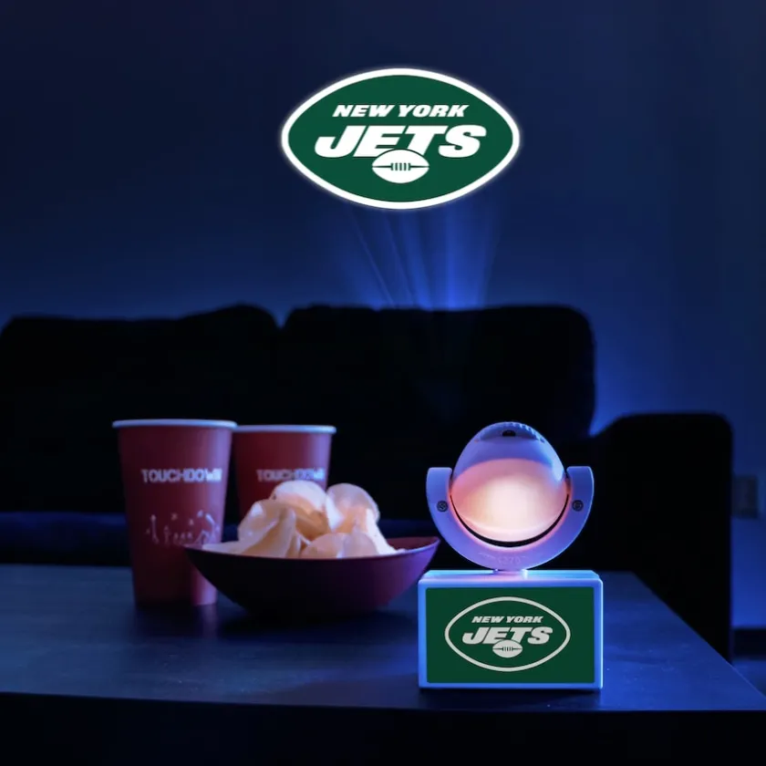 Lighting^New York Jets LED Mini Spotlight Projector Nite Light