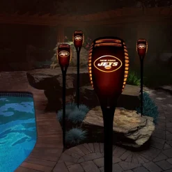 Lighting^New York Jets LED Solar Torch