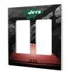 Lighting^New York Jets Legendary Design Double Rocker Lightswitch Plate