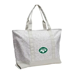 Accessories|Purses^New York Jets Leopard Pattern Tote