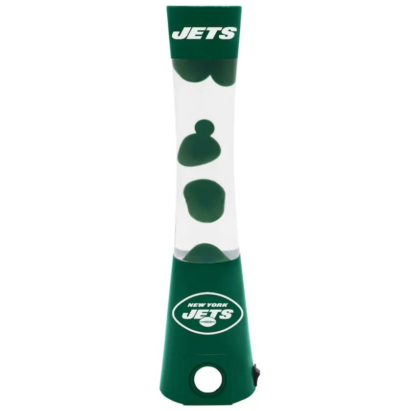 Lighting^New York Jets Magma Lamp With Bluetooth Speaker