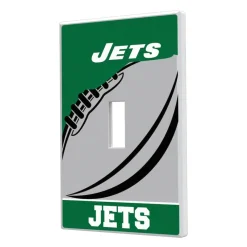Lighting^New York Jets Passtime Design Single Toggle Lightswitch Plate