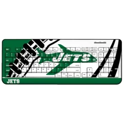 Office Accessories^New York Jets Passtime Design Wireless Keyboard
