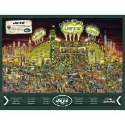 Toys & Outdoor Games|Toys & Games^New York Jets 500-Piece Joe Journeyman Puzzle