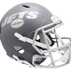 Helmets|Helmets^New York Jets Riddell 2024 Slate Alternate Speed Replica Helmet