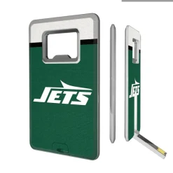Office Accessories^New York Jets Striped Credit Card USB Drive & Bottle Opener