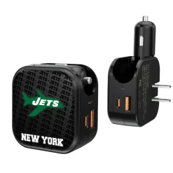 Phone Cases^New York Jets Team Logo Dual Port USB Car & Home Charger