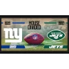 Wall Art|Photos^New York Jets Vs. New York Giants Framed 10" X 20" House Divided Football Collage