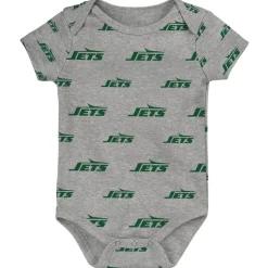 Rompers^New York Jets Newborn & Infant Team Starter 3-Pack Bodysuit Set