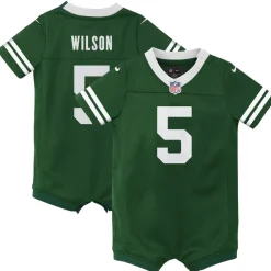 Jerseys|Kids^New York Jets Newborn & Infant Nike Garrett Wilson Legacy Green Game Romper Jersey
