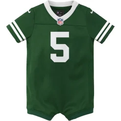 Jerseys|Kids^New York Jets Newborn & Infant Nike Garrett Wilson Legacy Green Game Romper Jersey
