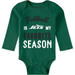 Rompers|Shorts & Pants^New York Jets Newborn & Infant WEAR By Erin Andrews Three-Piece Turn Me Around Bodysuits & Pant Set