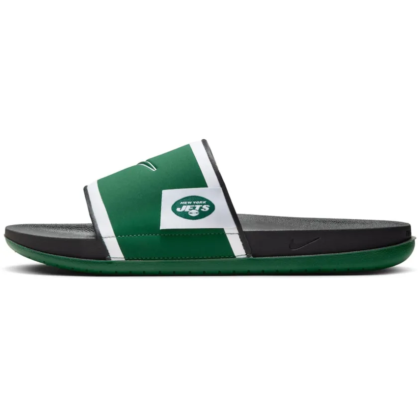 Shoes & Socks|Swimsuits^New York Jets Nike 2024 Off-Court Slide Sandals