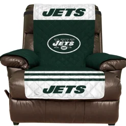 Furniture^New York Jets Pegasus 65" X 80" Reversible Recliner Protector