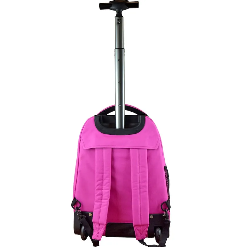 Travel|School Supplies^New York Jets Pink 19'' Premium Wheeled Backpack