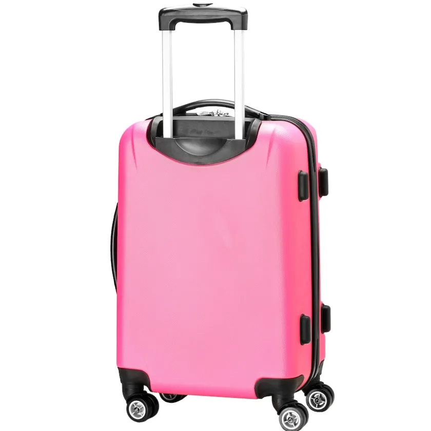 Travel|School Supplies^New York Jets Pink 20" 8-Wheel Hardcase Spinner Carry-On