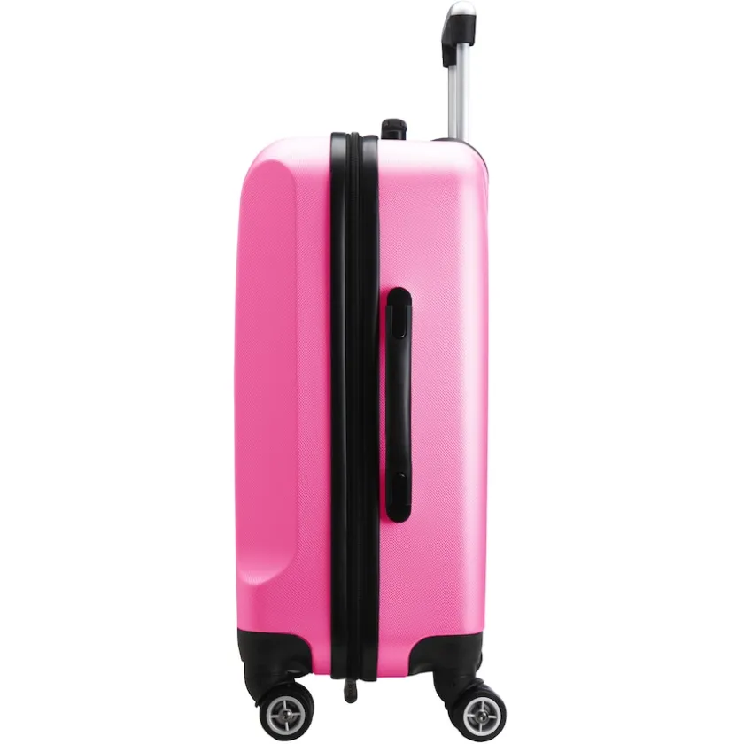 Travel|School Supplies^New York Jets Pink 20" 8-Wheel Hardcase Spinner Carry-On