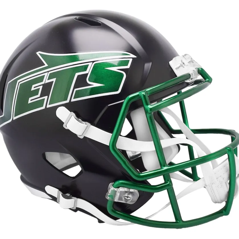 Helmets|Helmets^New York Jets Riddell #1 2024 On-Field Alternate Speed Replica Helmet