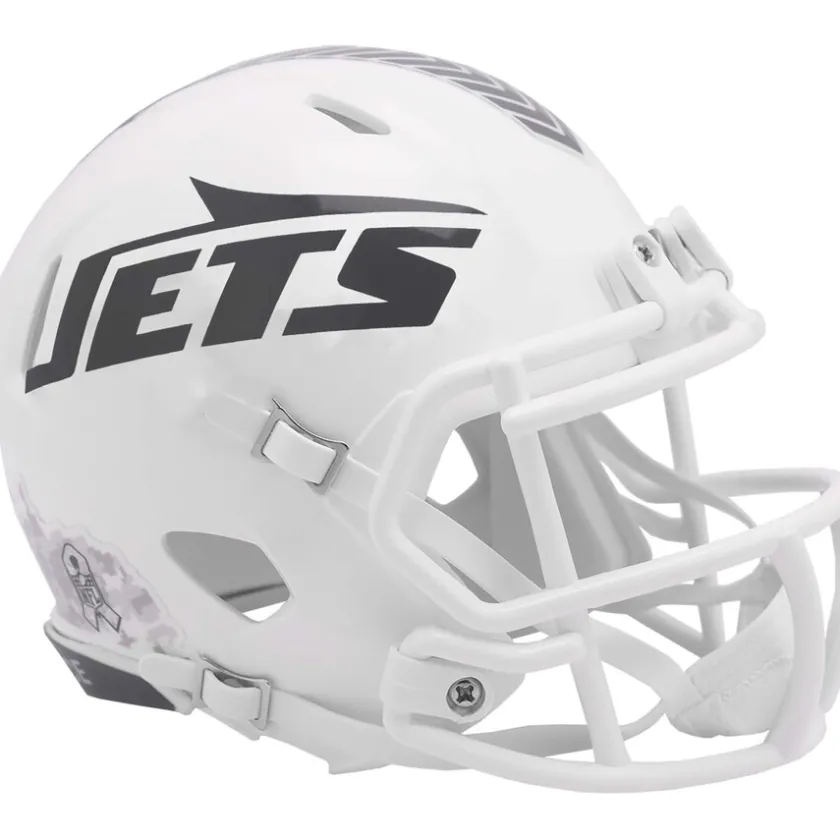 Helmets|Helmets^New York Jets Riddell 2024 Salute To Service Speed Mini Helmet