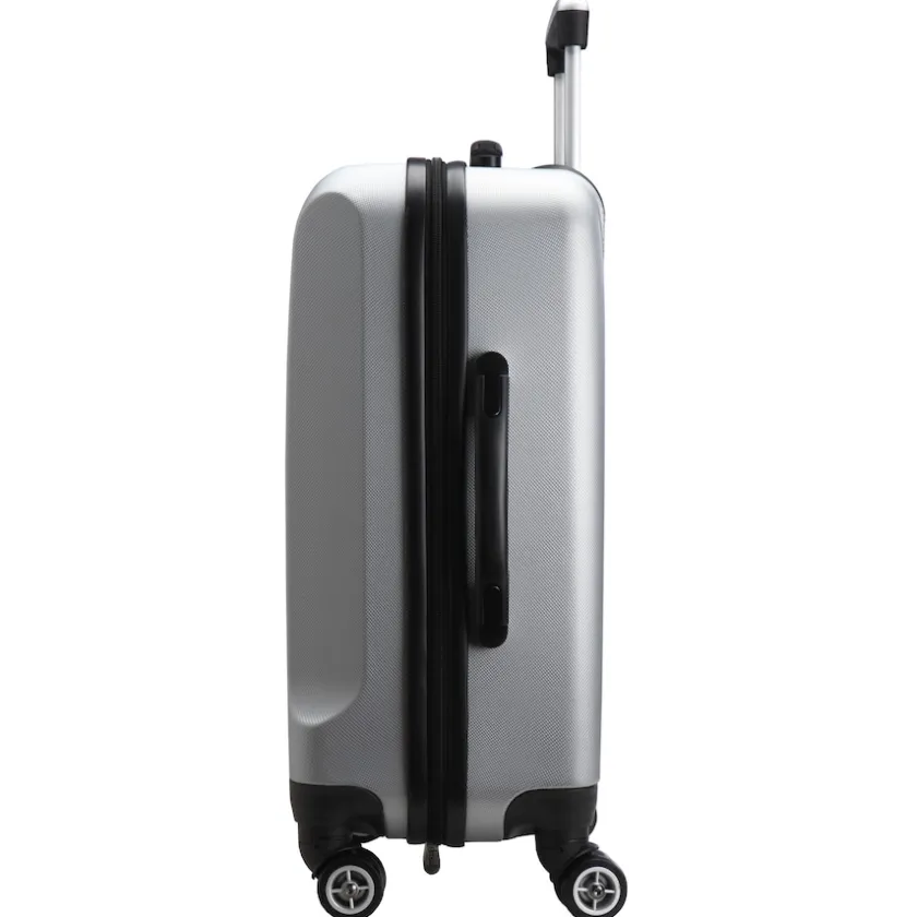Travel|School Supplies^New York Jets Silver 20" 8-Wheel Hardcase Spinner Carry-On
