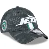 Hats|Kids^New York Jets Toddler New Era Black 2024 NFL Sideline 9FORTY Stretch-Snap Hat