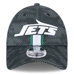 Hats|Kids^New York Jets Toddler New Era Black 2024 NFL Sideline 9FORTY Stretch-Snap Hat