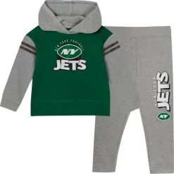 Rompers|Shorts & Pants^New York Jets Toddler Club House Long Sleeve Hoodie Top And Leggings Two-Piece Set
