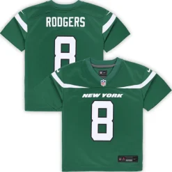 Jerseys|Kids^New York Jets Toddler Nike Aaron Rodgers Gotham Green Game Jersey