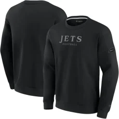 Sweatshirts & Fleece|Men^New York Jets Unisex Fanatics Black Elements Unlimited Fleece Pullover Sweatshirt