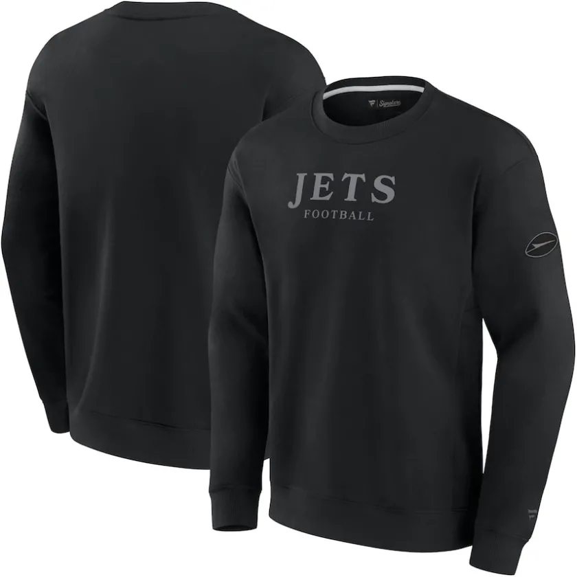 Sweatshirts & Fleece|Men^New York Jets Unisex Fanatics Black Elements Unlimited Fleece Pullover Sweatshirt
