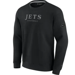 Sweatshirts & Fleece|Men^New York Jets Unisex Fanatics Black Elements Unlimited Fleece Pullover Sweatshirt