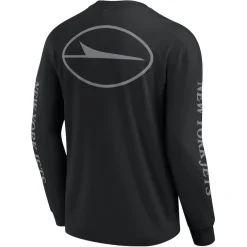Long Sleeved^New York Jets Unisex Fanatics Black Elements Strive Long Sleeve T-Shirt