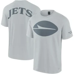 T-Shirts|Women^New York Jets Unisex Fanatics Gray Elements Iconic T-Shirt
