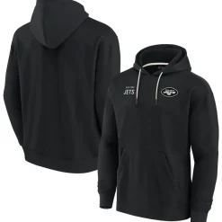 Sweatshirts & Fleece|Women^New York Jets Unisex Fanatics Black Elements Super Soft Fleece Pullover Hoodie