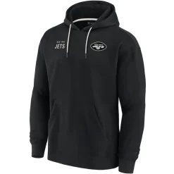 Sweatshirts & Fleece|Women^New York Jets Unisex Fanatics Black Elements Super Soft Fleece Pullover Hoodie